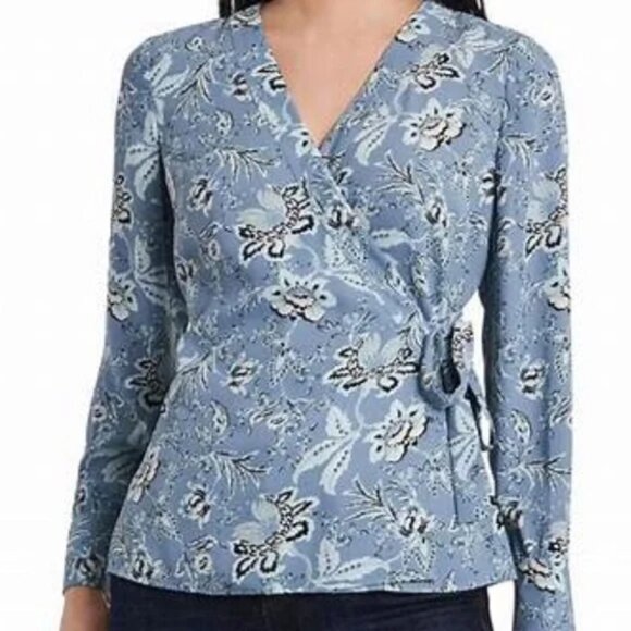 Vince Camuto Wrap Top Size Large. - Picture 1 of 4